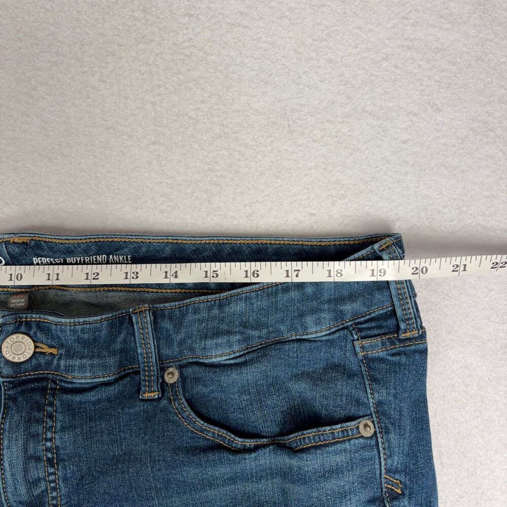 TORRID Perfect Boyfriend Ankle Jeans Women's 18S Blue Mid Rise Vintage Stretch - Picture 4 of 11